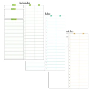 planificador diario 4a imprimible